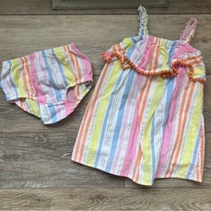 Tucker + Tate 9M Stripe Dress *Like New* 🧺 BUNDLE @ 5 PCS FOR $35 (see below)🧺